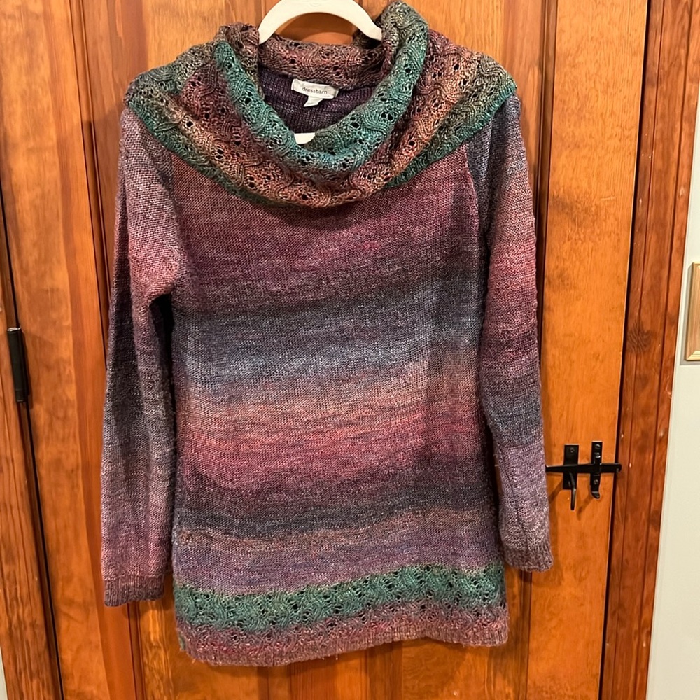 Dressbarn Lightweight Cowl neck Sweater